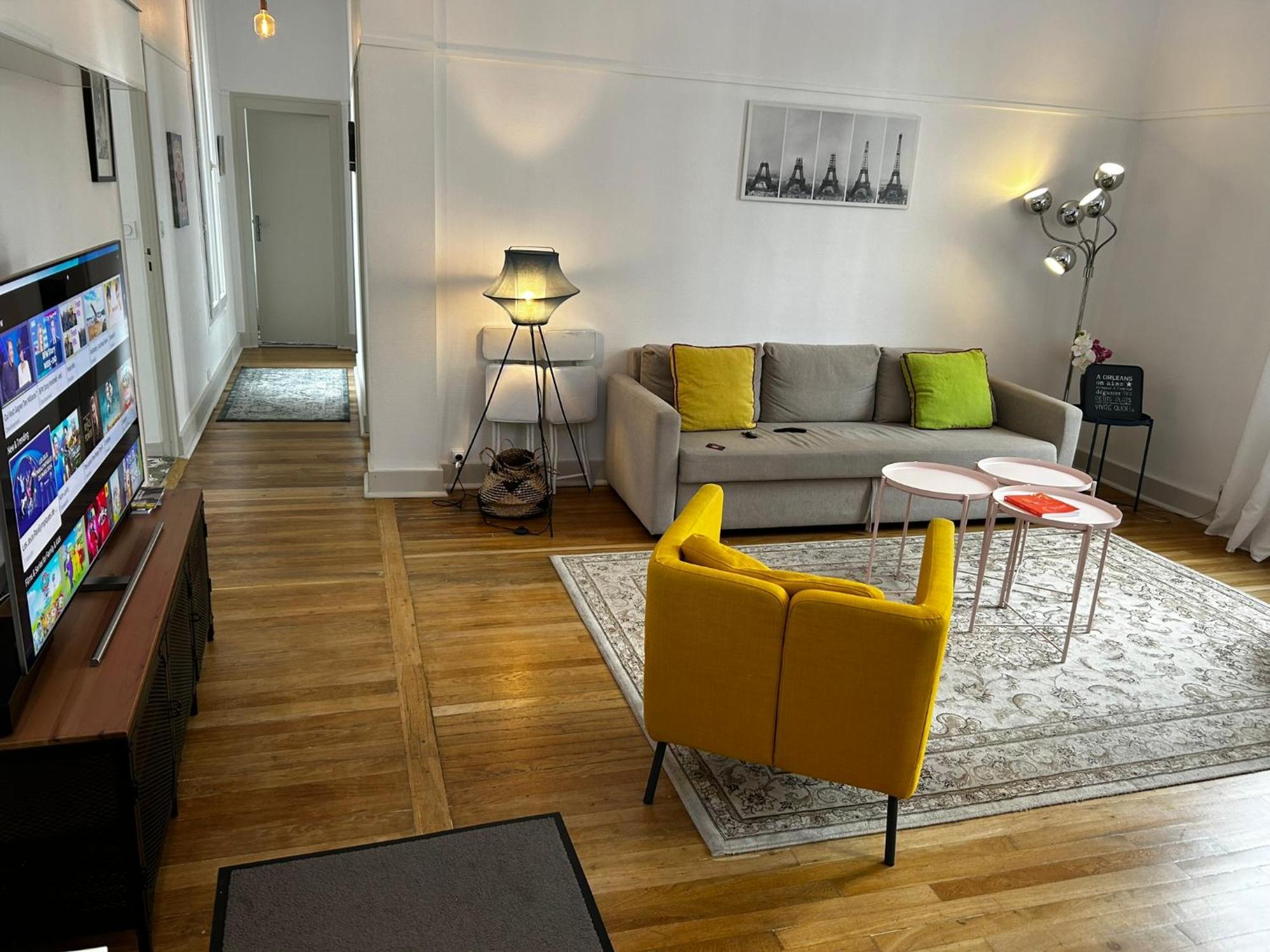 Martroi - Coeur De - 3 Pieces 80 M2 Tv - Internet Debit - Loisirs Et Affaires
