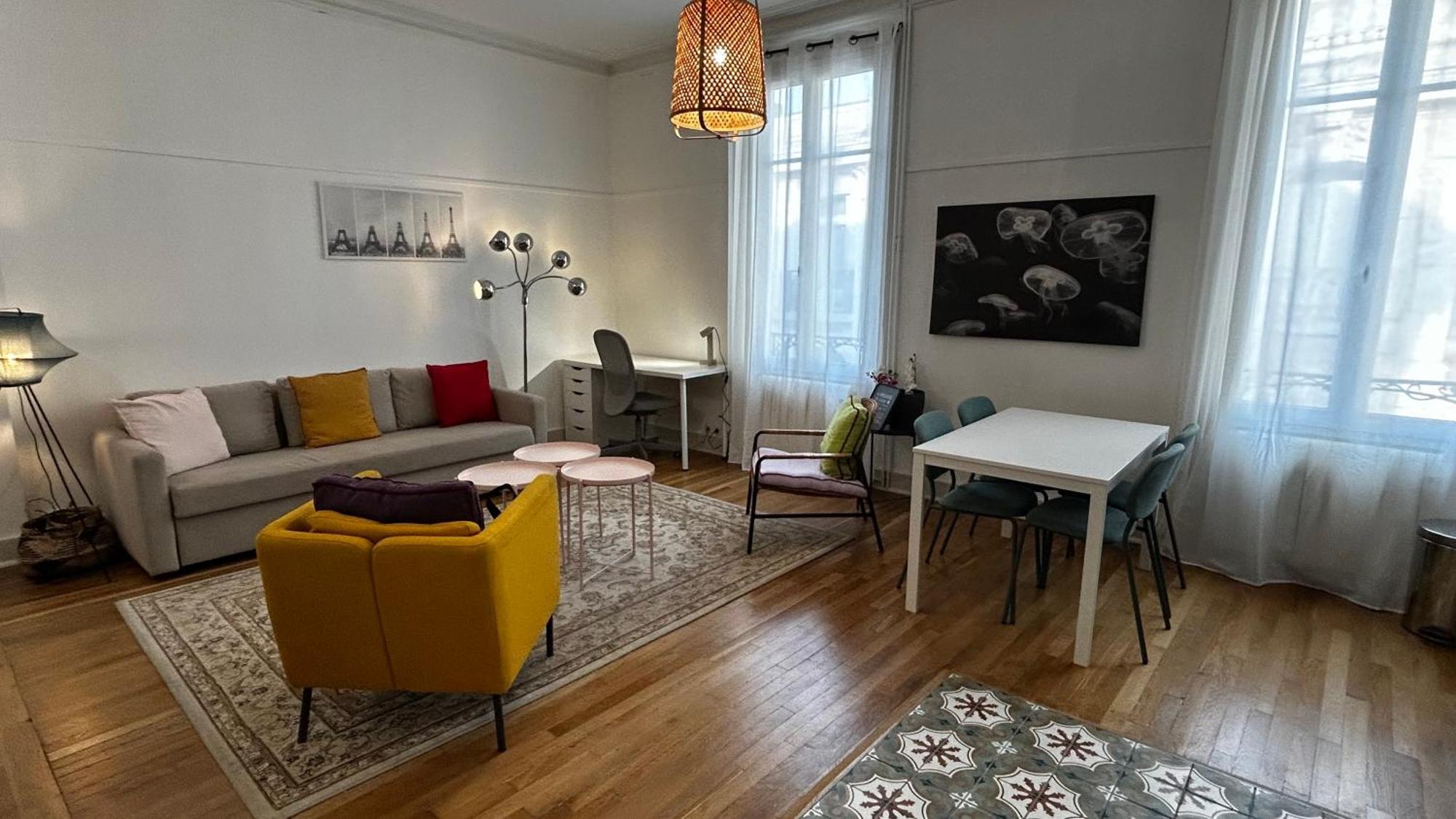 Martroi - Coeur De - 3 Pieces 80 M2 Tv - Internet Debit - Loisirs Et Affaires